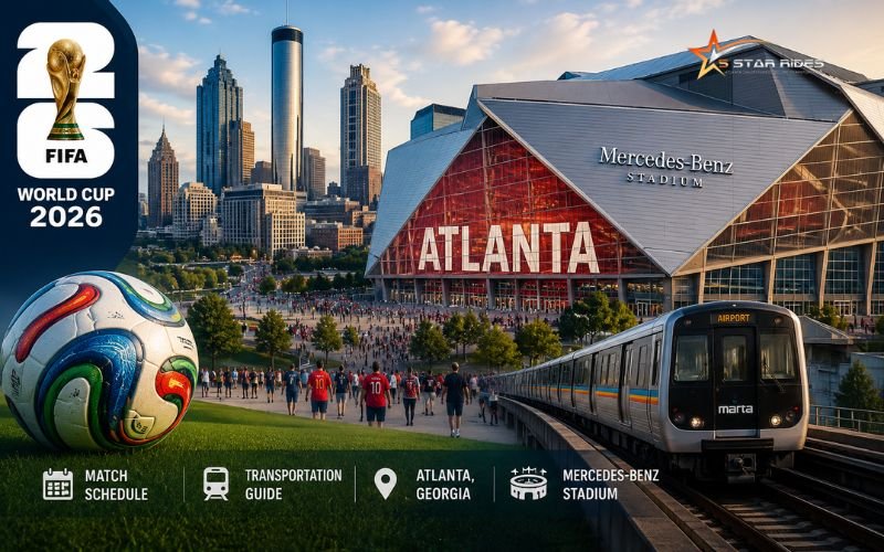 FIFA 2026 Atlanta Match Schedule & Transportation