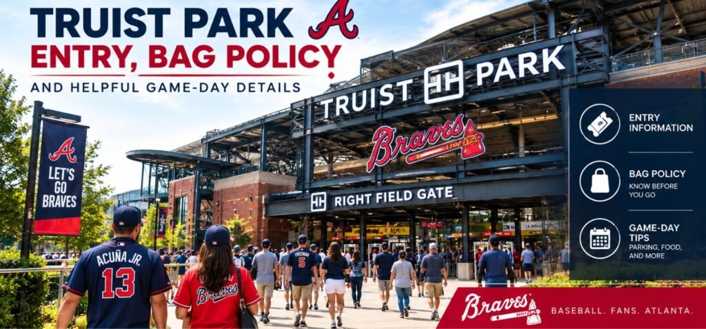 Truist Park Entry, Bag Policy and Helpful Game-Day Details
