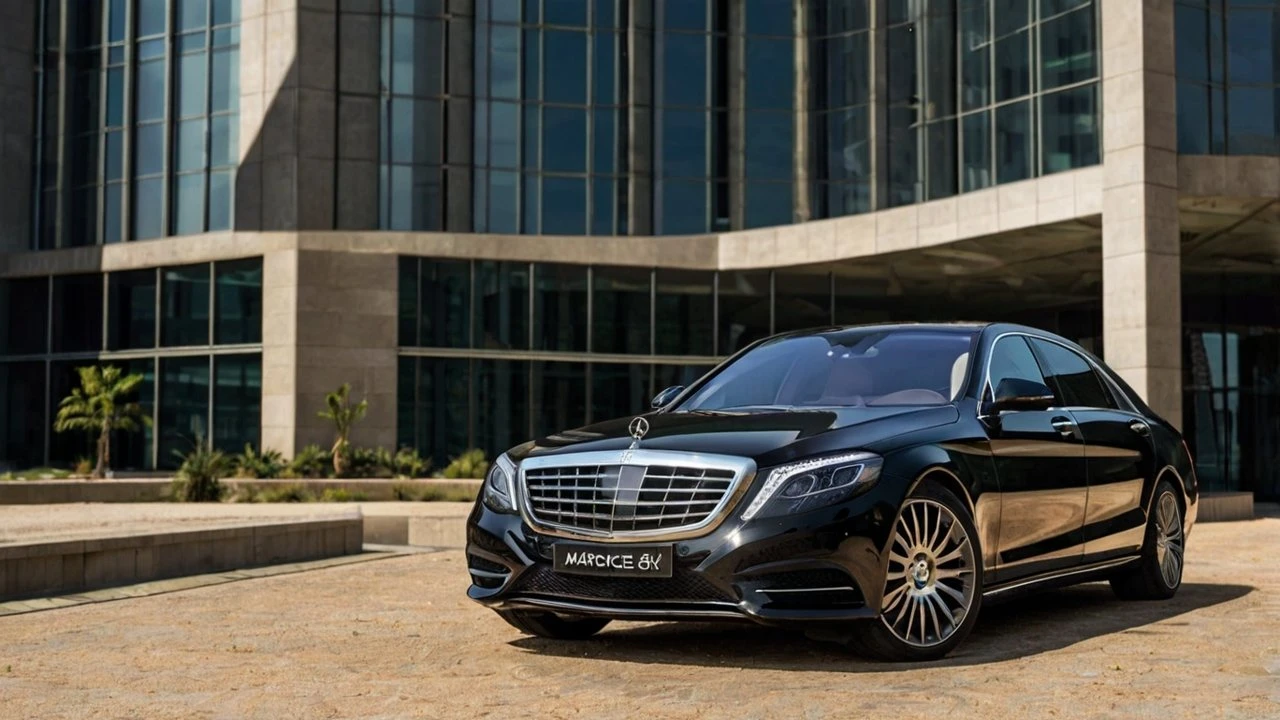 Mercedes Benz s 500 Black Color